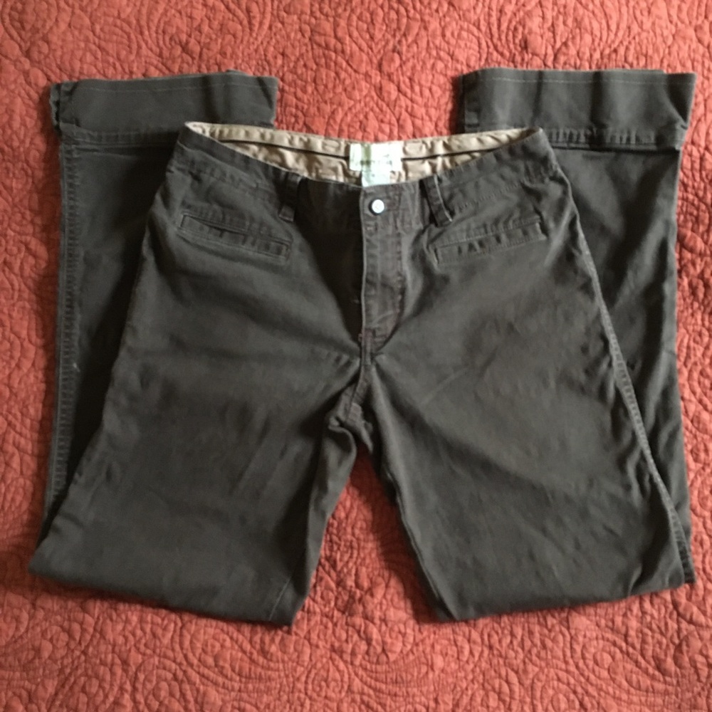 Horny Toad Khaki Wide Leg Pants